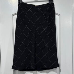 🔵 Michele Black A-Line Skirt Size 10